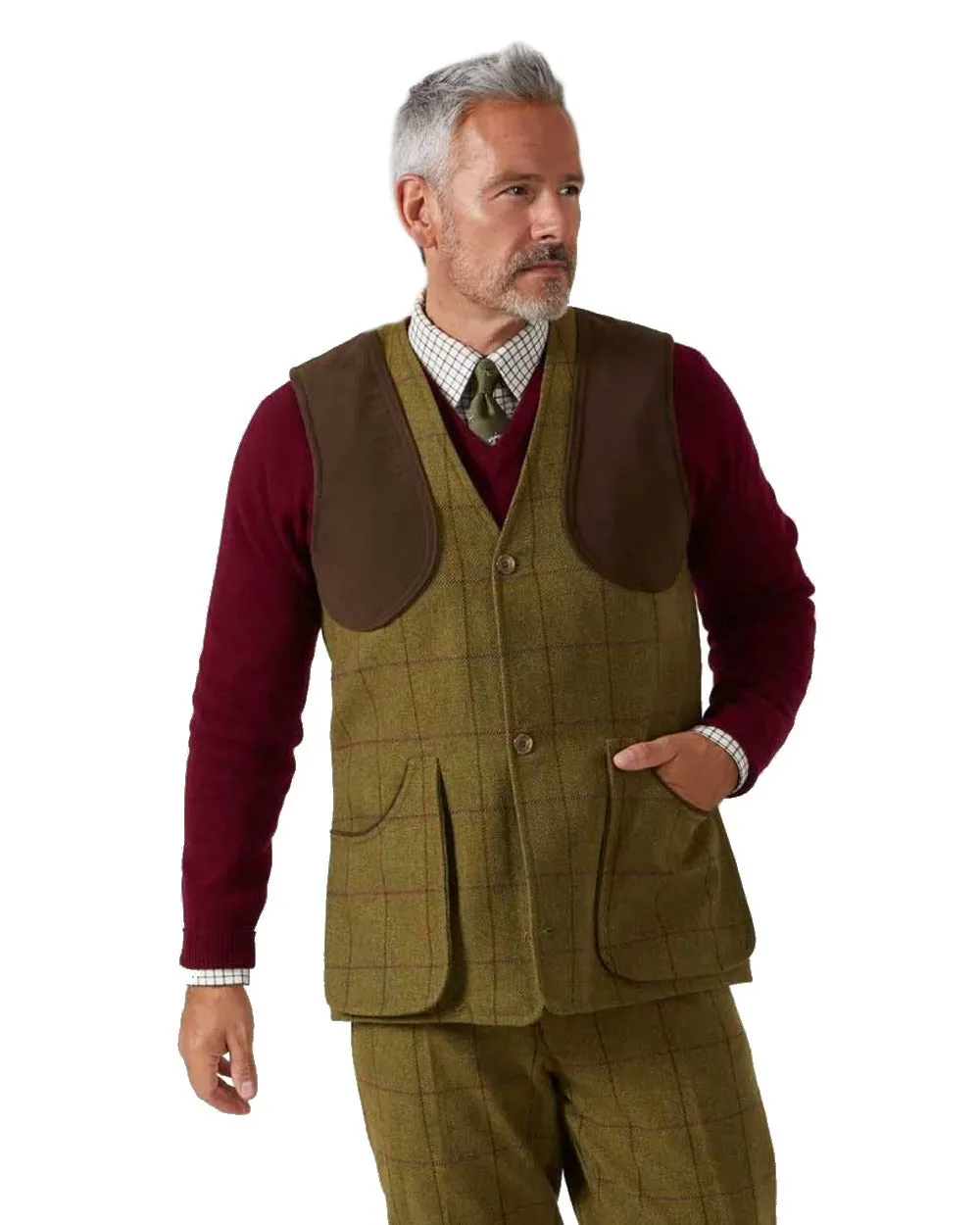 Alan Paine Rutland Tweed Shooting Waistcoat