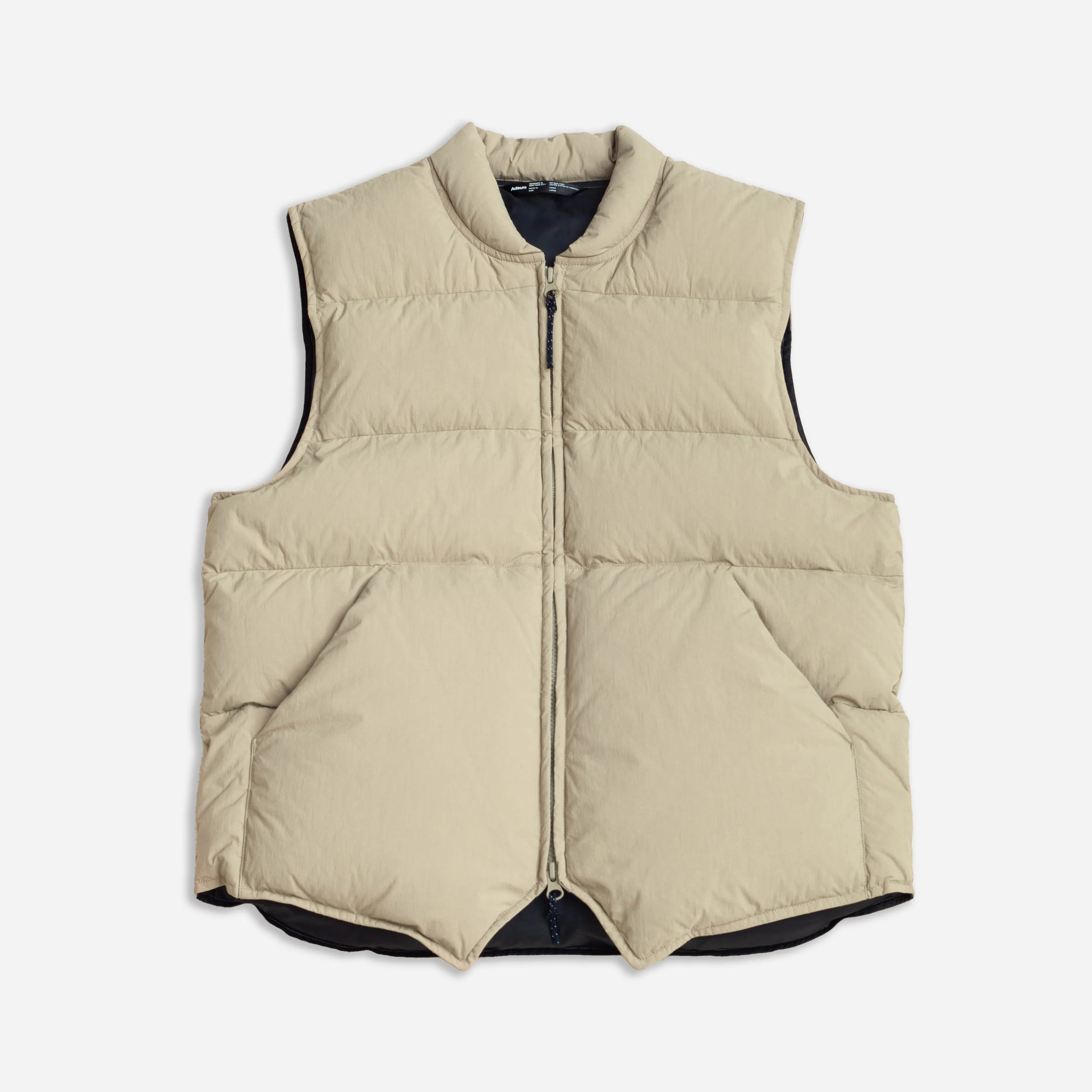 ALPINE DOWN VEST - BEIGE