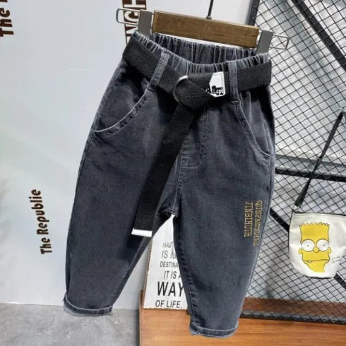 Baby Toddler Boys Casual Jeans Hot Style Toddler Boys Pants Denim Jeans - BBJ0212