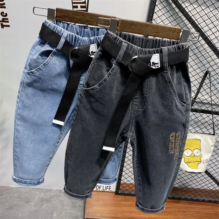 Baby Toddler Boys Casual Jeans Hot Style Toddler Boys Pants Denim Jeans - BBJ0212