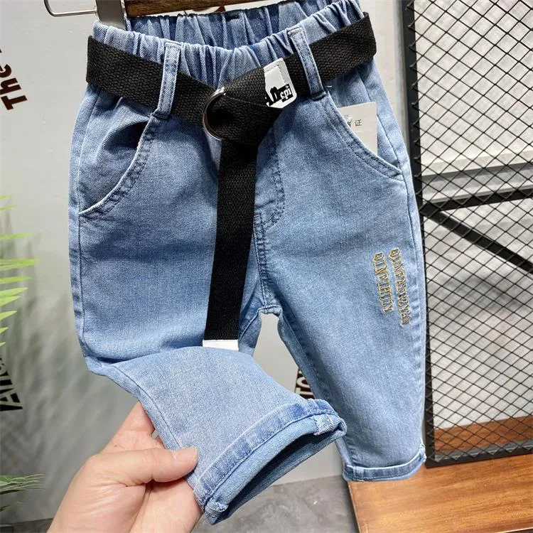 Baby Toddler Boys Casual Jeans Hot Style Toddler Boys Pants Denim Jeans - BBJ0212