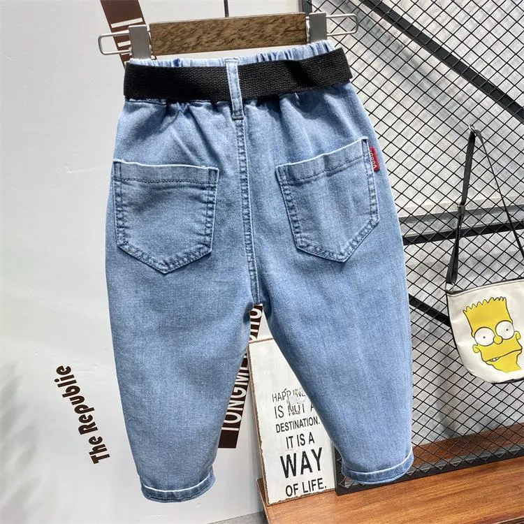 Baby Toddler Boys Casual Jeans Hot Style Toddler Boys Pants Denim Jeans - BBJ0212