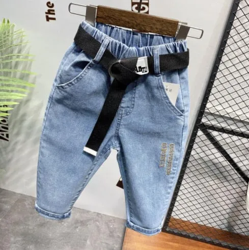 Baby Toddler Boys Casual Jeans Hot Style Toddler Boys Pants Denim Jeans - BBJ0212