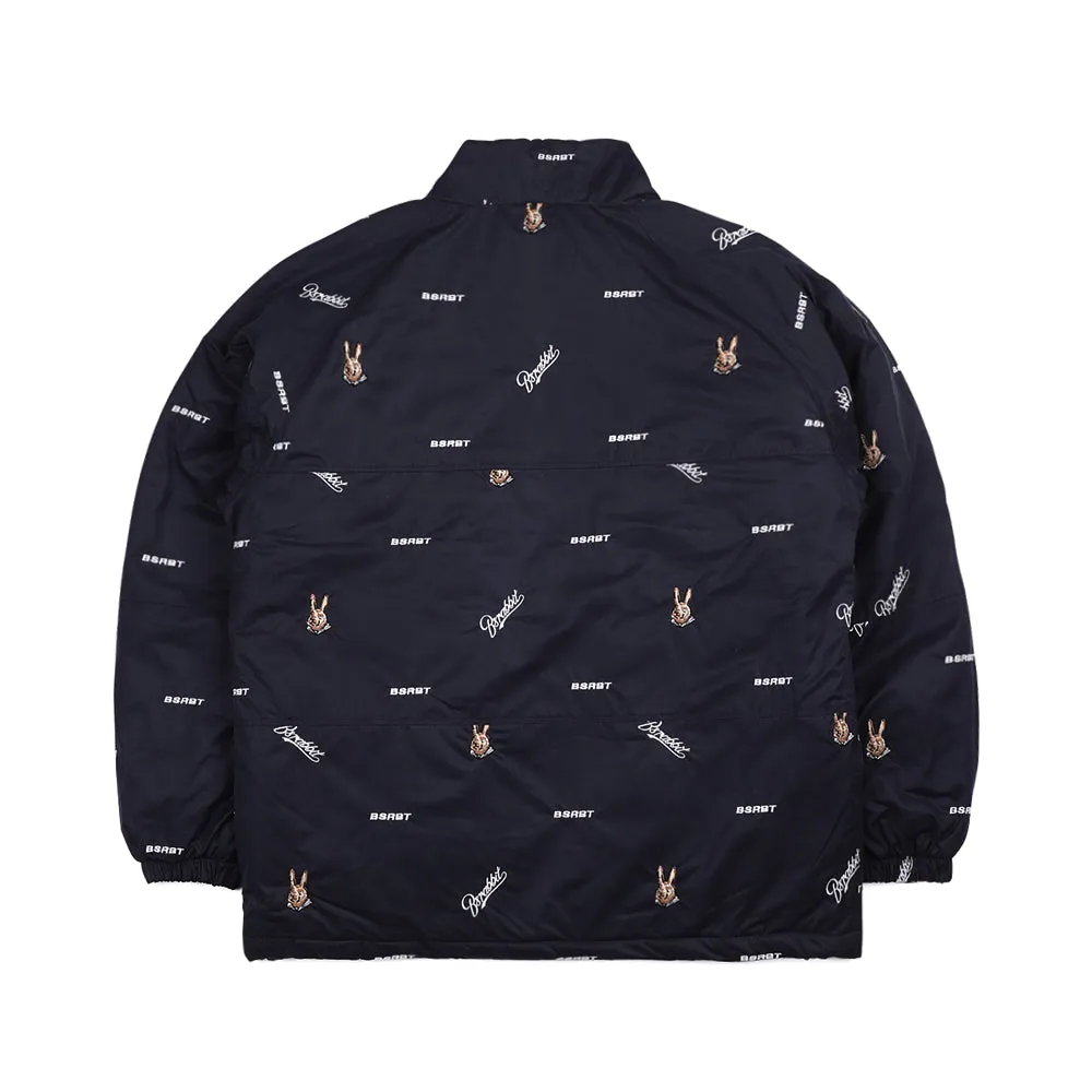 BEARRABBIT LOGO PADDING JUMPER NAVY