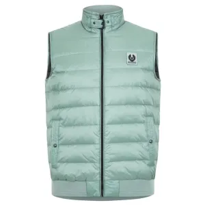 Belstaff Circuit Steel Green Gilet Down Jacket