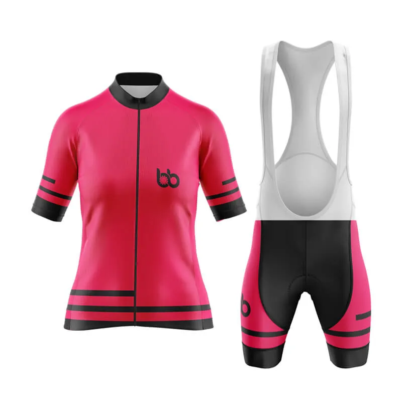 Bicycle Booth Outline (Pink) Aero Cycling Kit