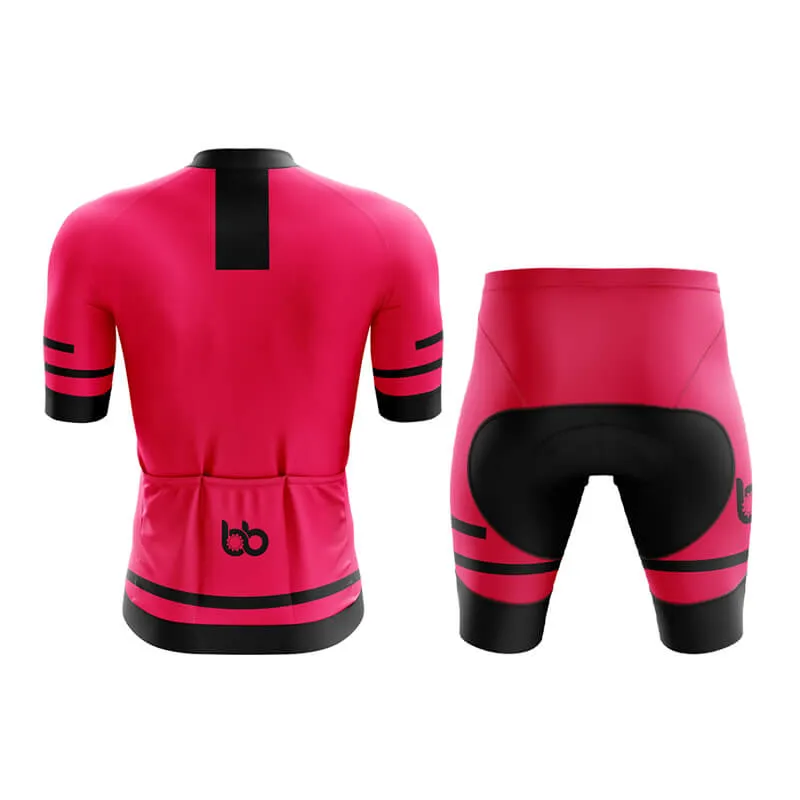 Bicycle Booth Outline (Pink) Aero Cycling Kit