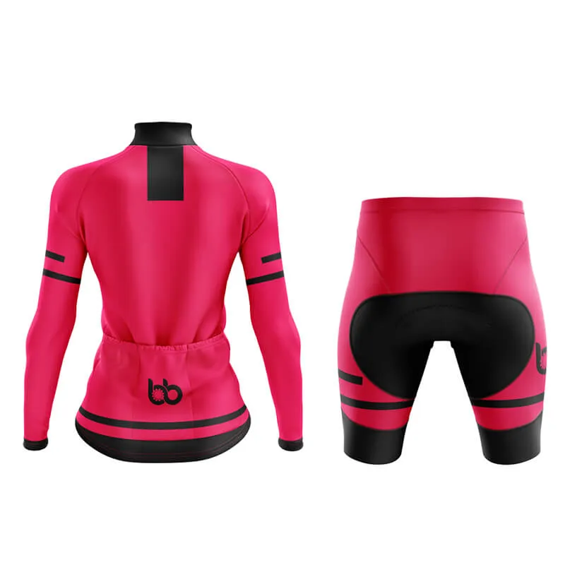 Bicycle Booth Outline (Pink) Aero Cycling Kit