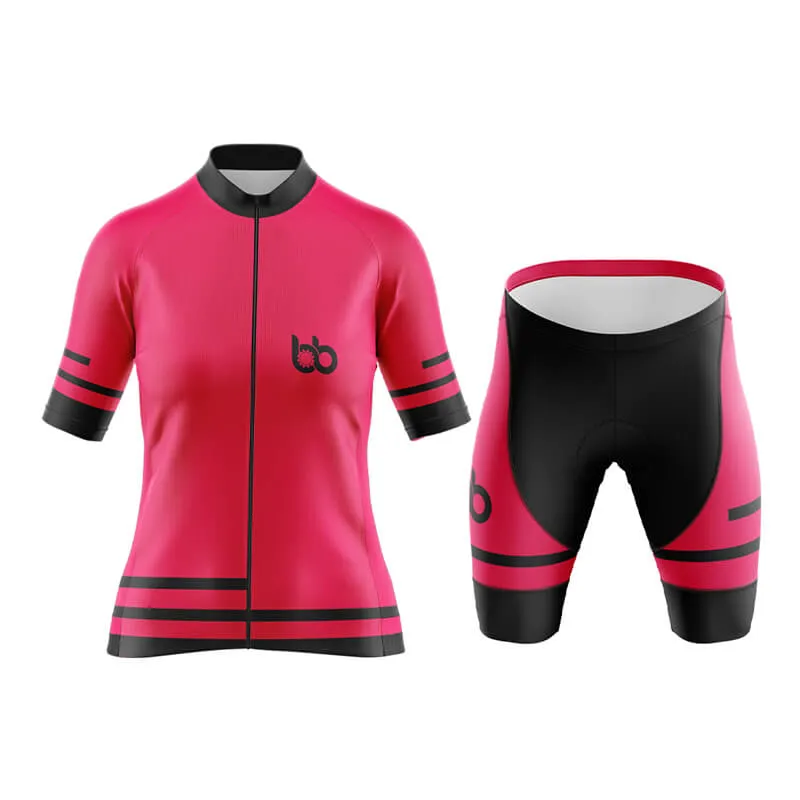 Bicycle Booth Outline (Pink) Aero Cycling Kit