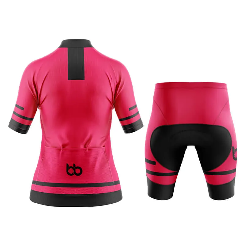 Bicycle Booth Outline (Pink) Aero Cycling Kit