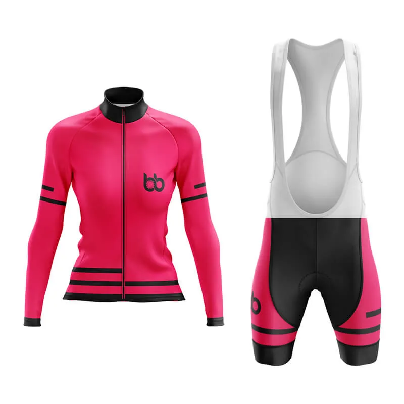 Bicycle Booth Outline (Pink) Aero Cycling Kit