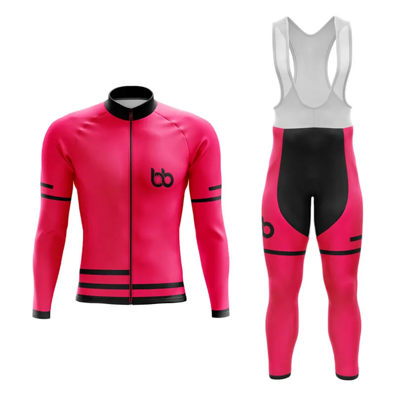 Bicycle Booth Outline (Pink) Aero Cycling Kit