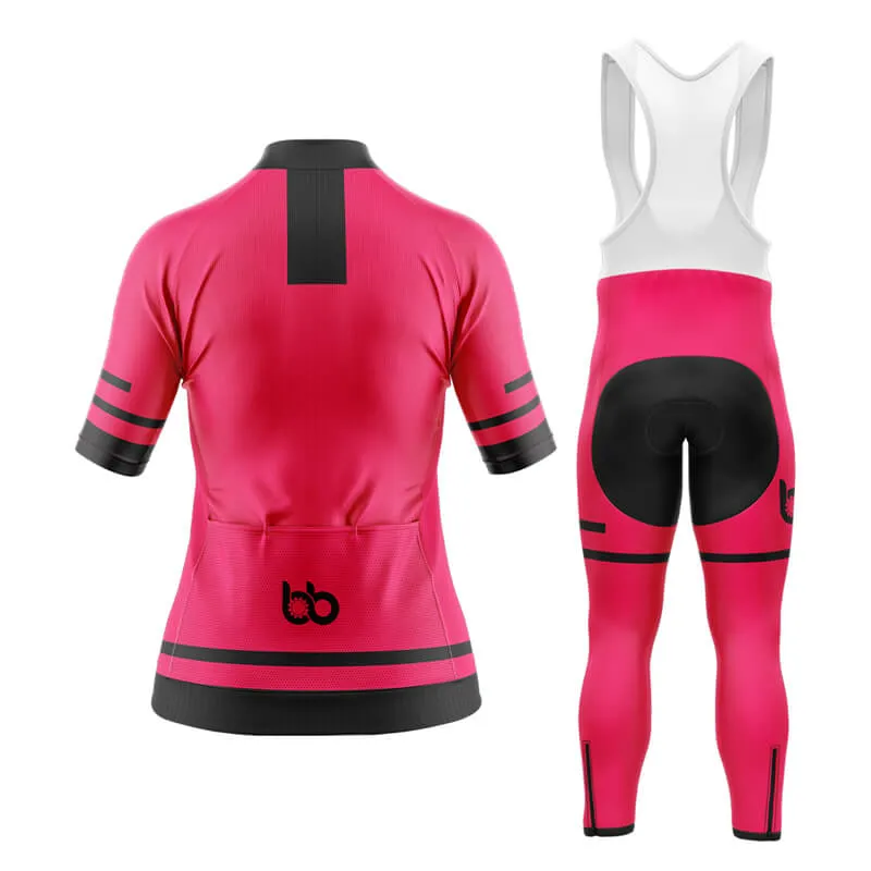 Bicycle Booth Outline (Pink) Aero Cycling Kit