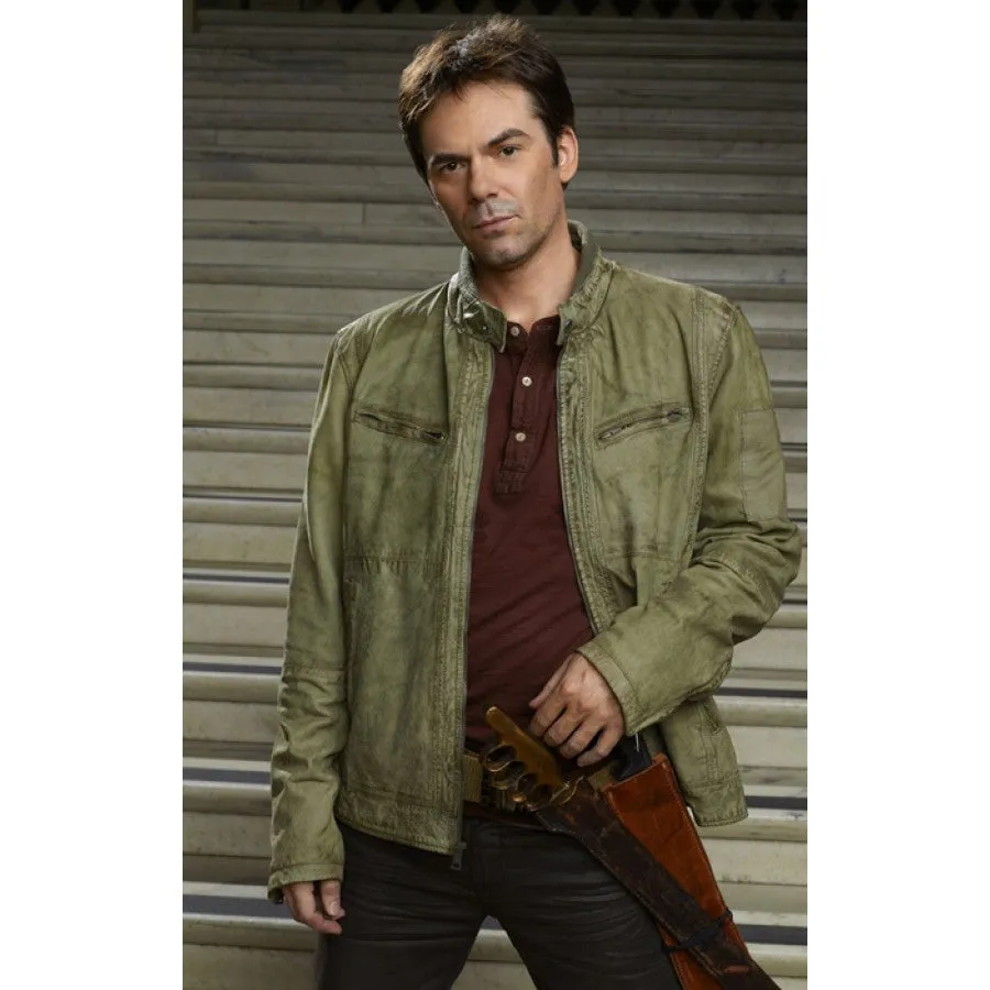 Billy Burke Revolution Miles Matheson Leather Jacket