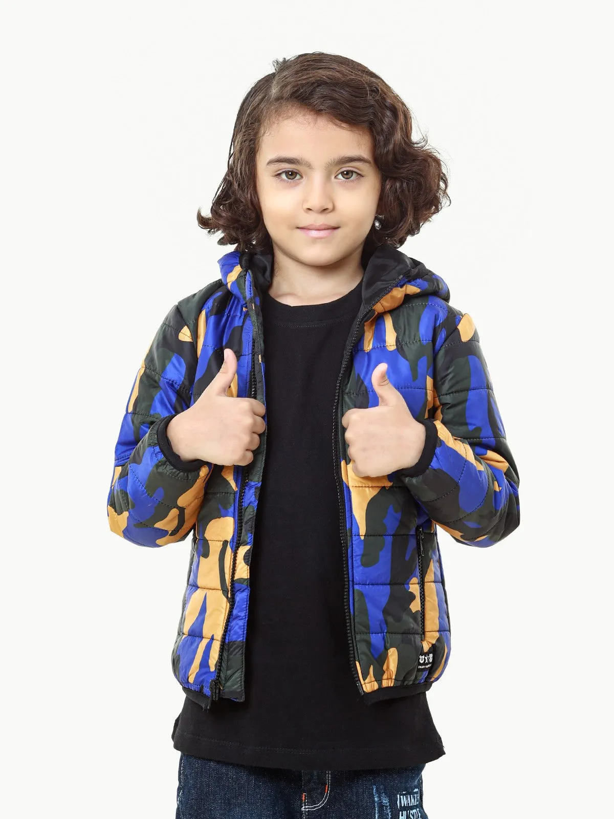 Boy's Camo Jacket - EBTJP22-004