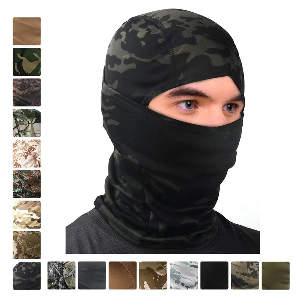 Breathable Tactical Ride Balaclava UV Protection Face Mask