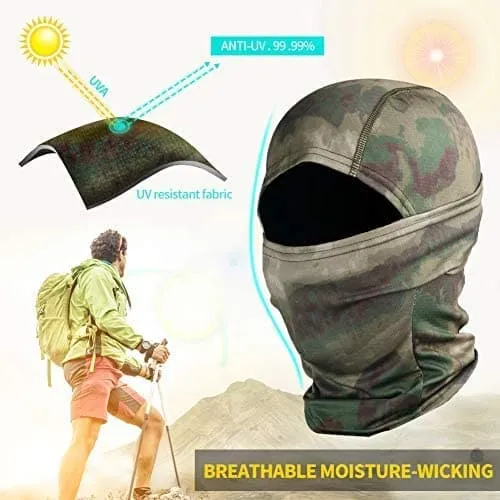 Breathable Tactical Ride Balaclava UV Protection Face Mask