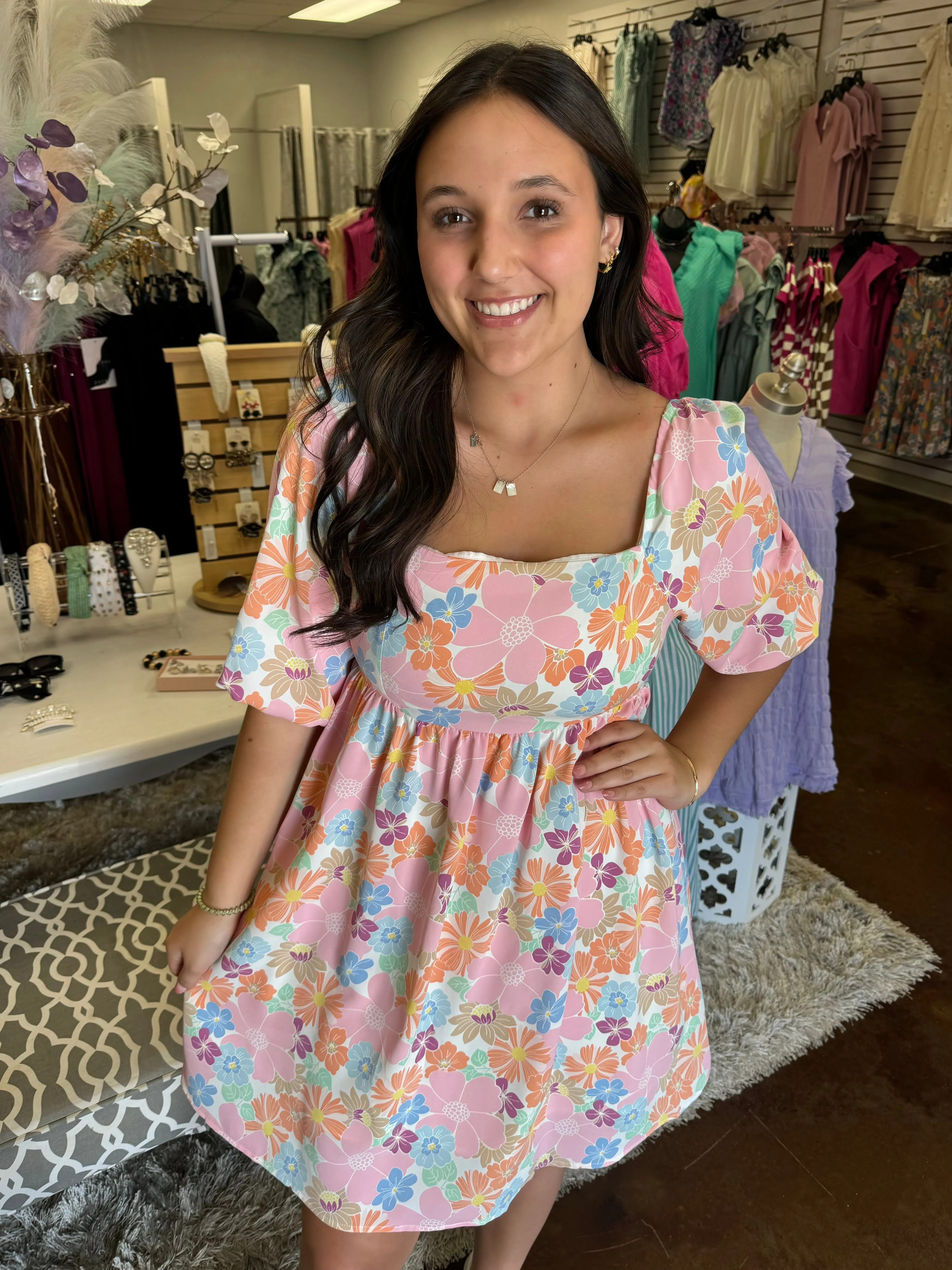 Bright Side Babydoll Dress