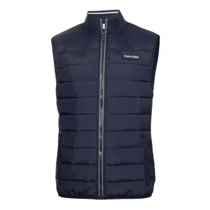 Calvin Klein Baylor Creek Hybrid Full Zip Golf Gilet 2024 CKMA24925 - Evening Blue