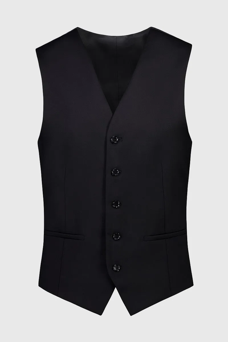 CAMBRIDGE FMG100 BLACK BEAUMONT VEST