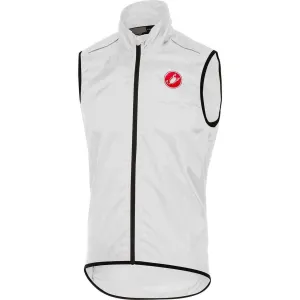 Castelli Squadra Mens Cycling Gilet - White