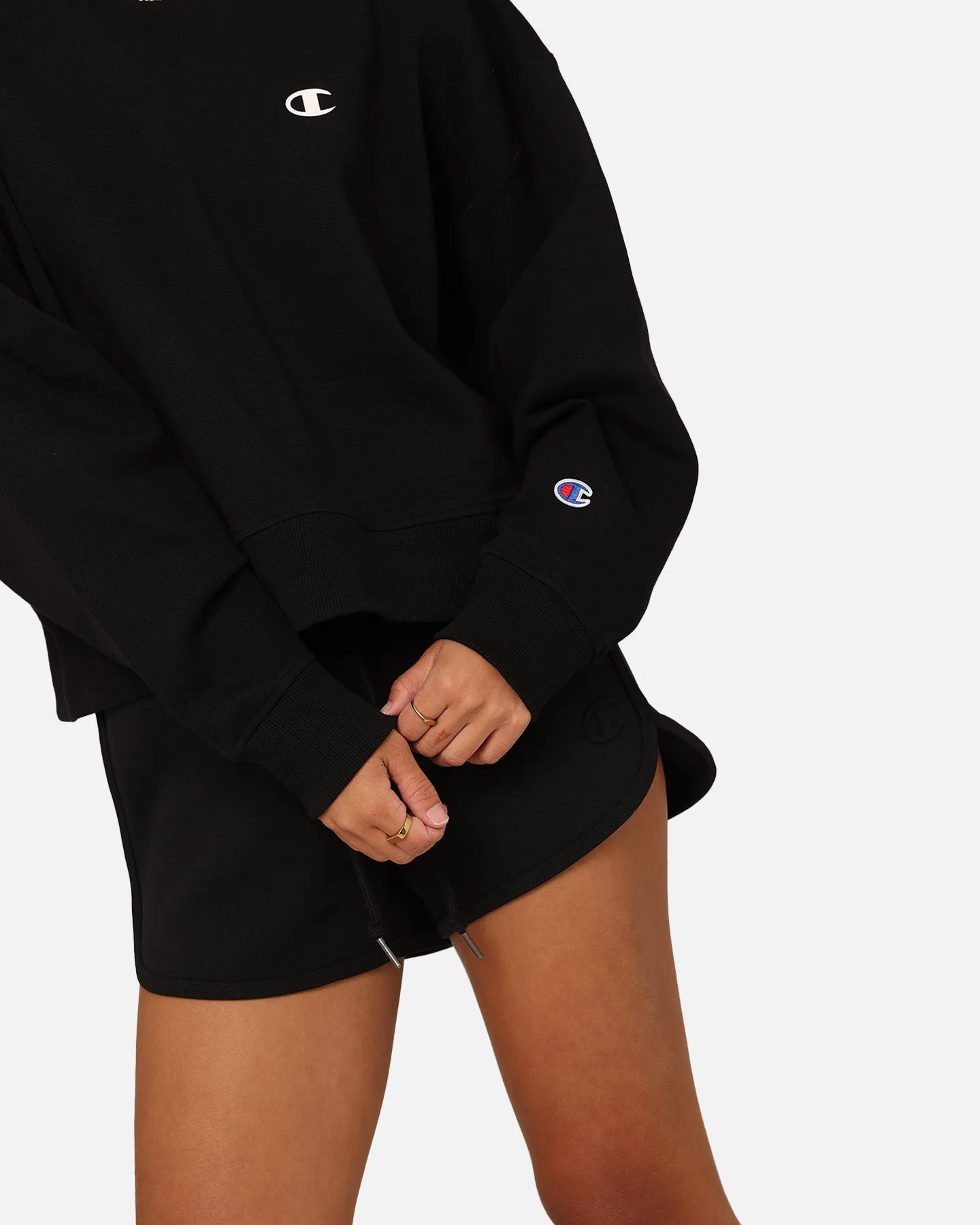 Champion Women's Rochester Base Crewneck Black