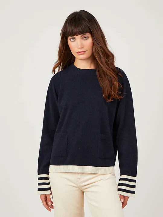 COCOA CASHMERE PAIGE JUMPER COSMOS