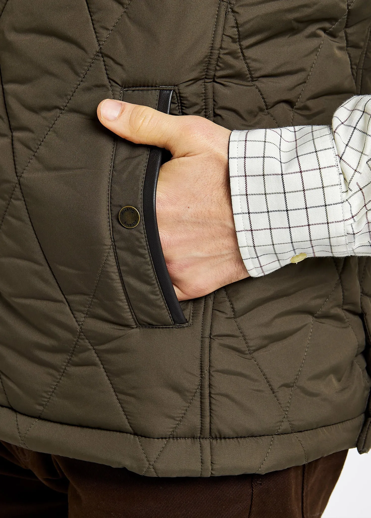 Colamber Men’s Quilted Gilet - Olive