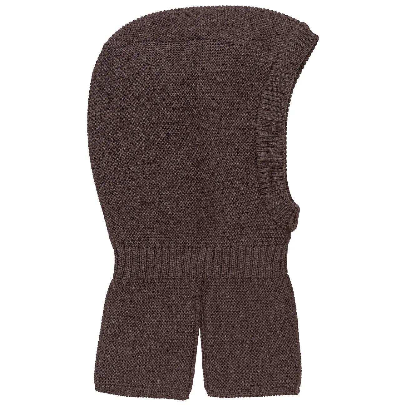 Color Kids Raisin Balaclava - Wool