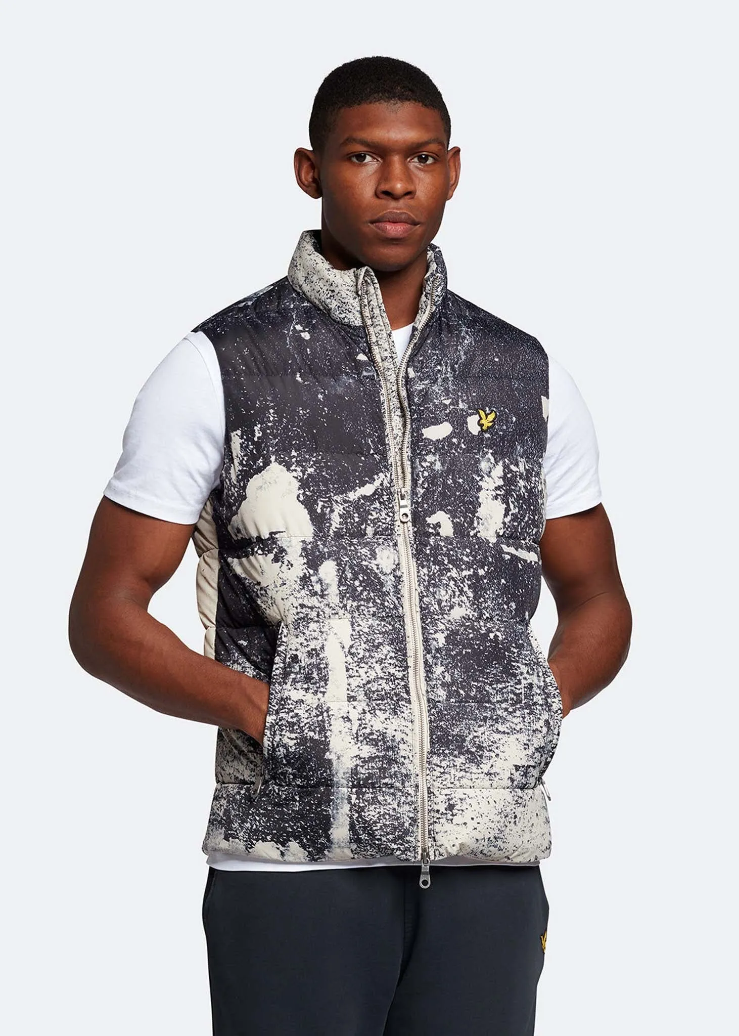 Erosion print gilet - cove