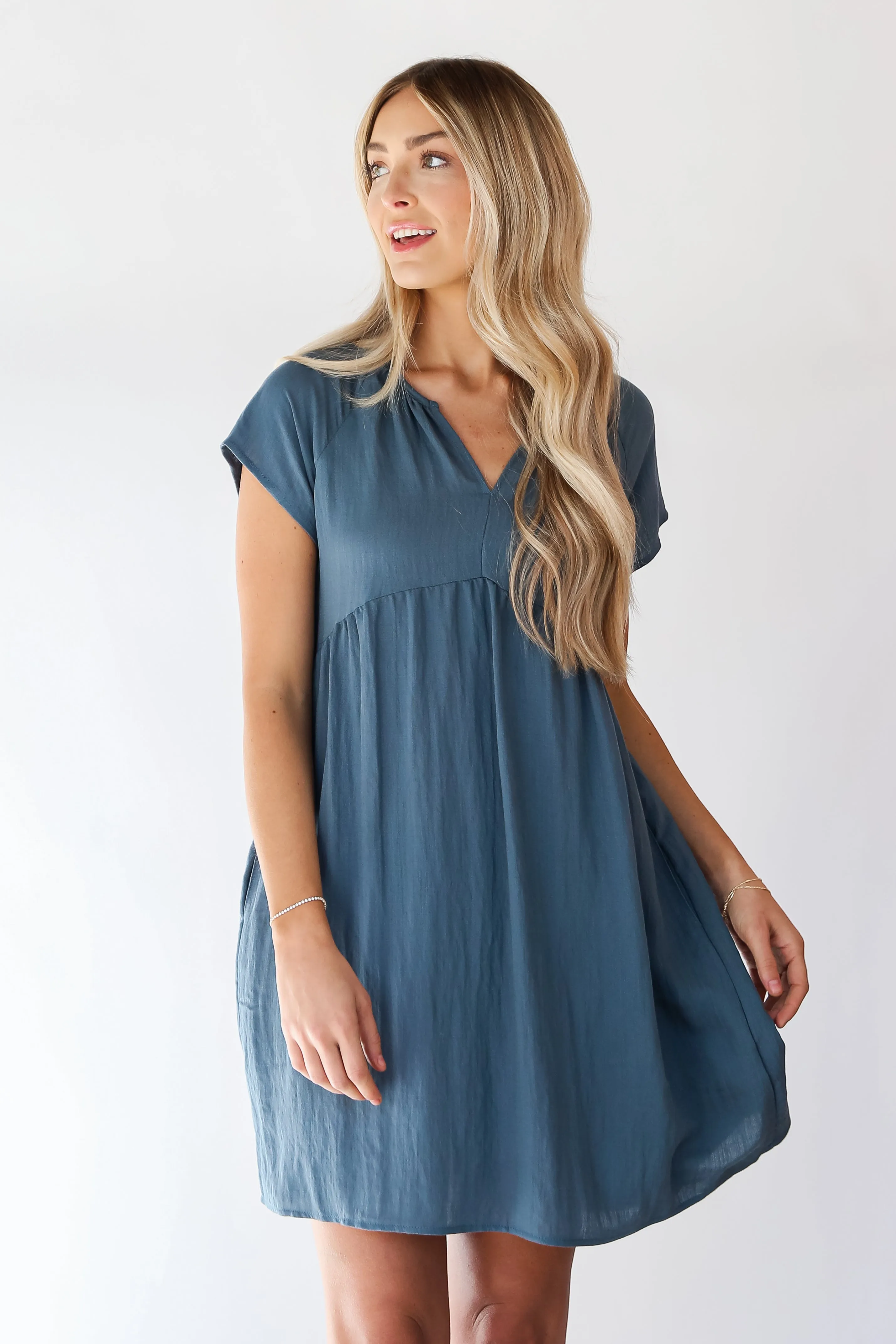 FINAL SALE - Flawless Grace Babydoll Mini Dress