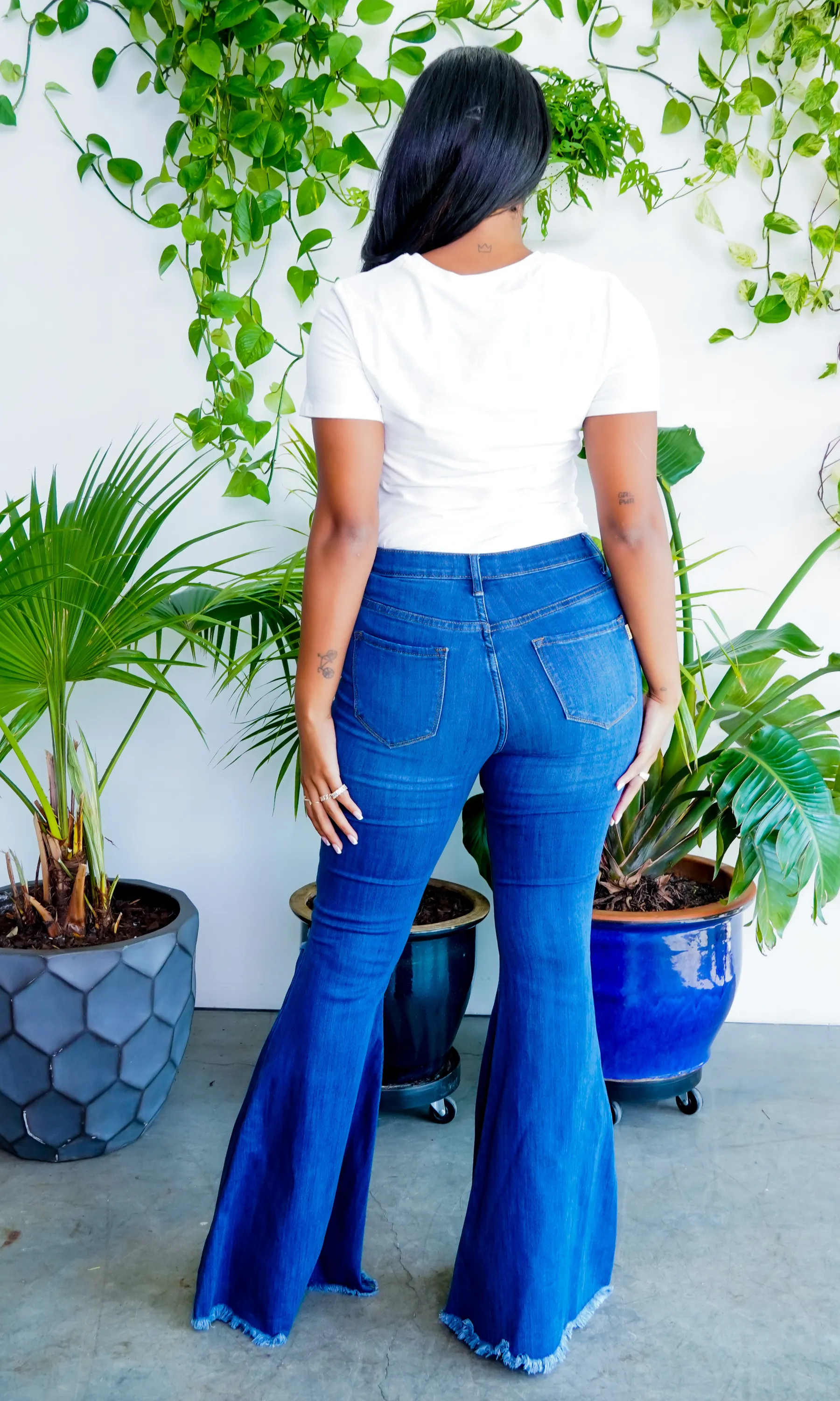 Flare Jeans | High Waisted Denim Jeans