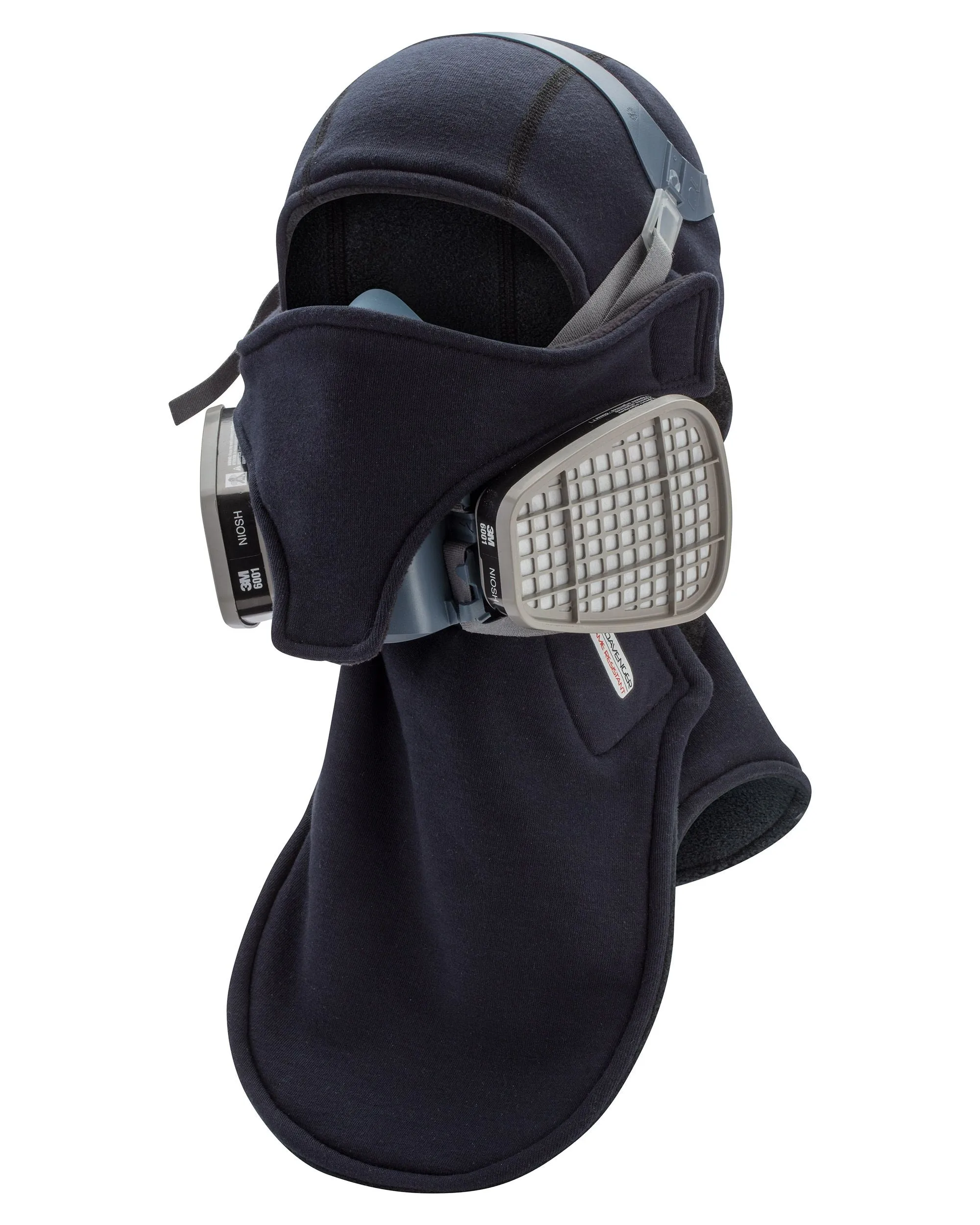 FR Hard Hat Liner (w/ Half-Face Respirator Cold Cover)