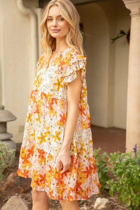 Grace and Hope Floral Dress - Multi