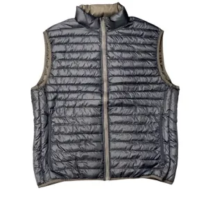 Happer Gilet Uomo Reversibile 10X80-529 blu-cioccolato