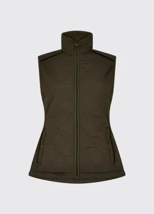 Heywood Women’s Quilted Gilet- Olive