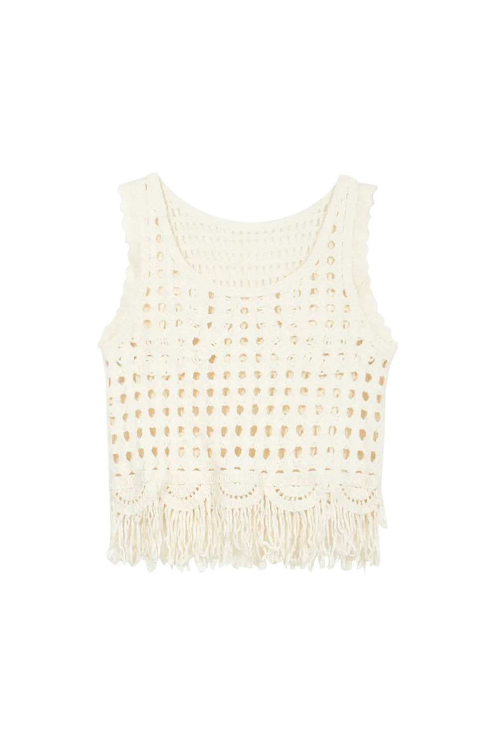 Hollow Design Knit Vest for Women