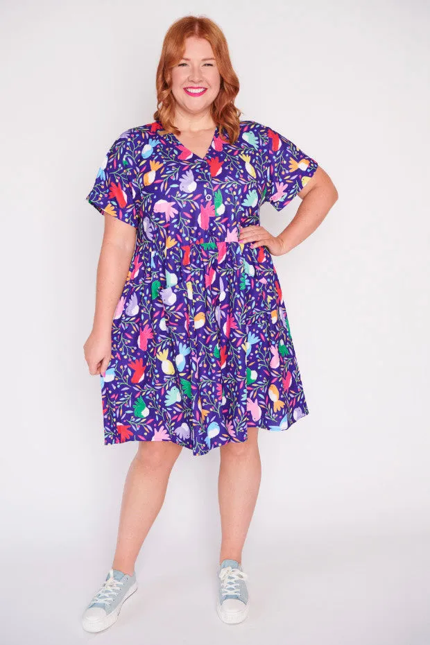 Jackie Willy Wagtail Pocket Front Dress