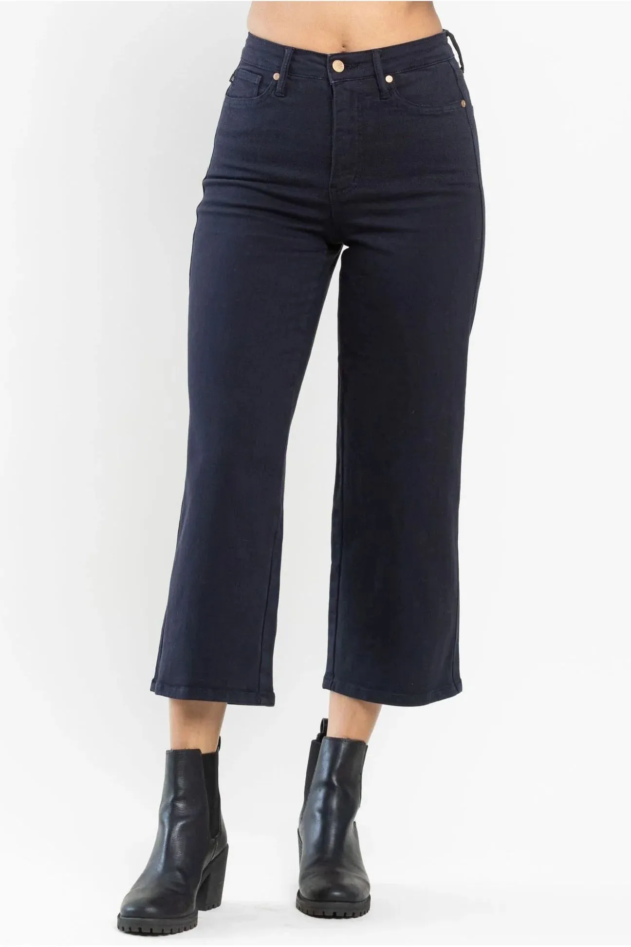 JB CURVY TUMMY CONTROL WIDE LEG JEANS