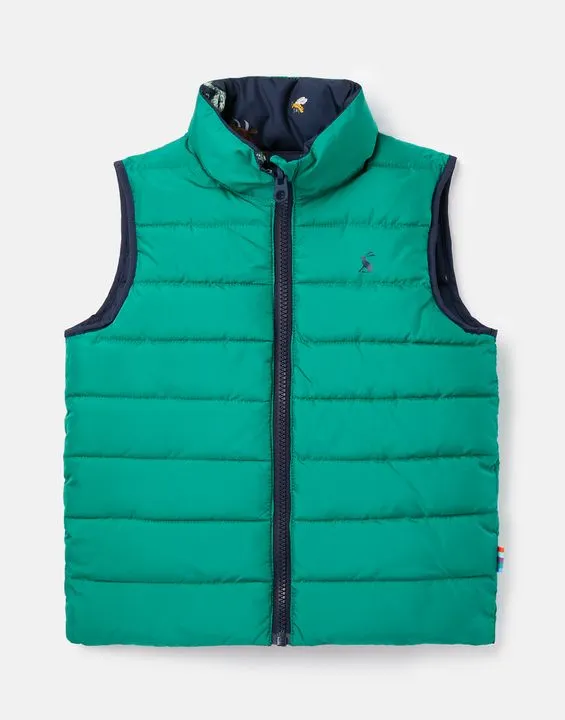 Joules Boys Gruffalo Flip It Reversible Gilet