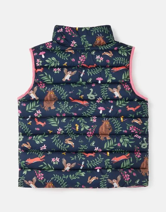 Joules Girls Gruffalo Flip It Reversible Gilet