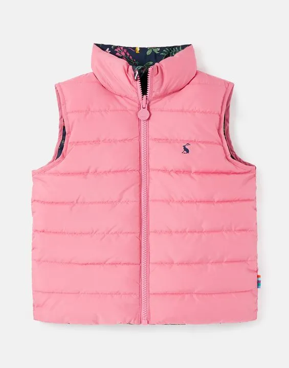 Joules Girls Gruffalo Flip It Reversible Gilet