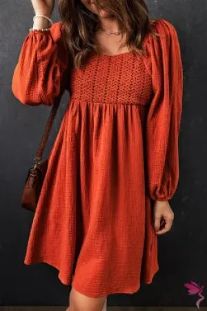 Julie Crochet Dress D