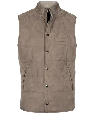 Kajo Padded Gilet Beige