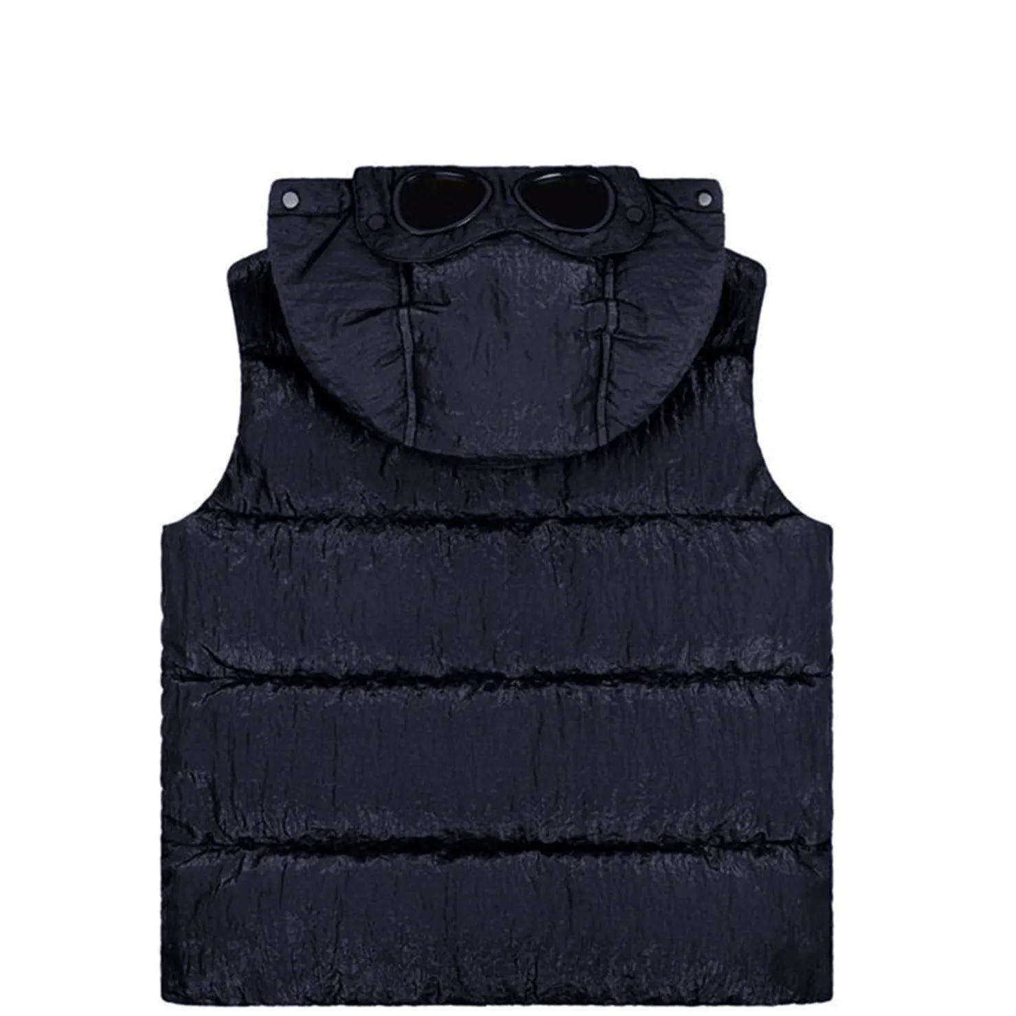 Kids CP Company Navy Goggle Down Gilet