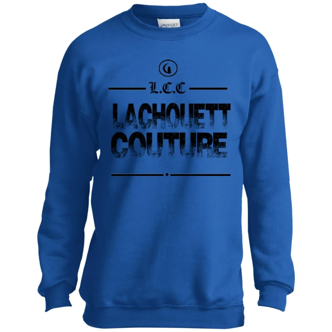 LaChouett Grunge Youth Crewneck Sweatshirt