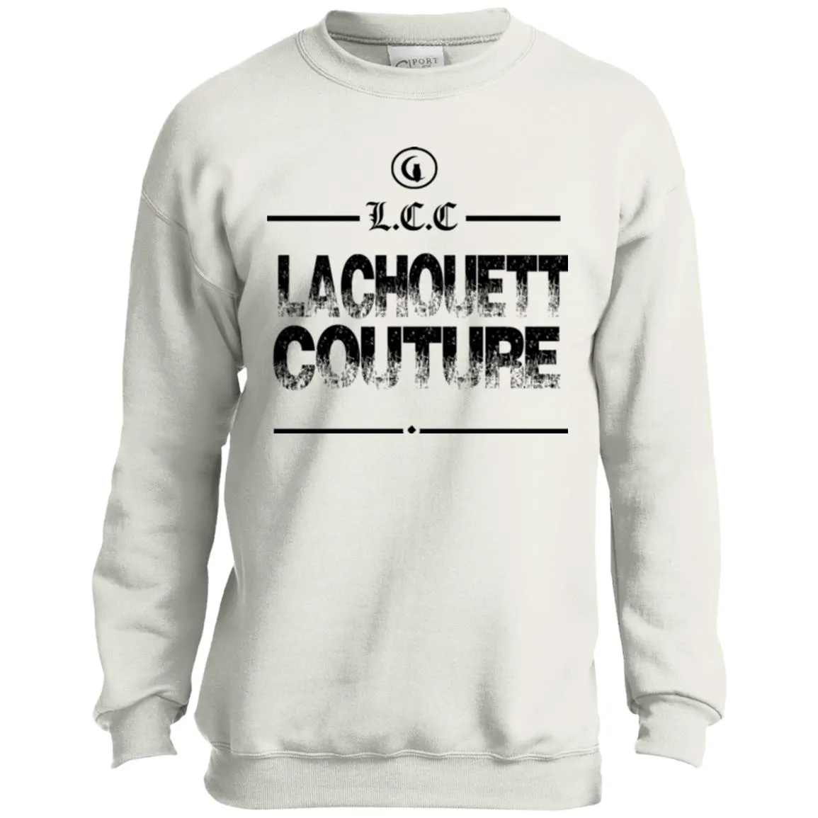 LaChouett Grunge Youth Crewneck Sweatshirt