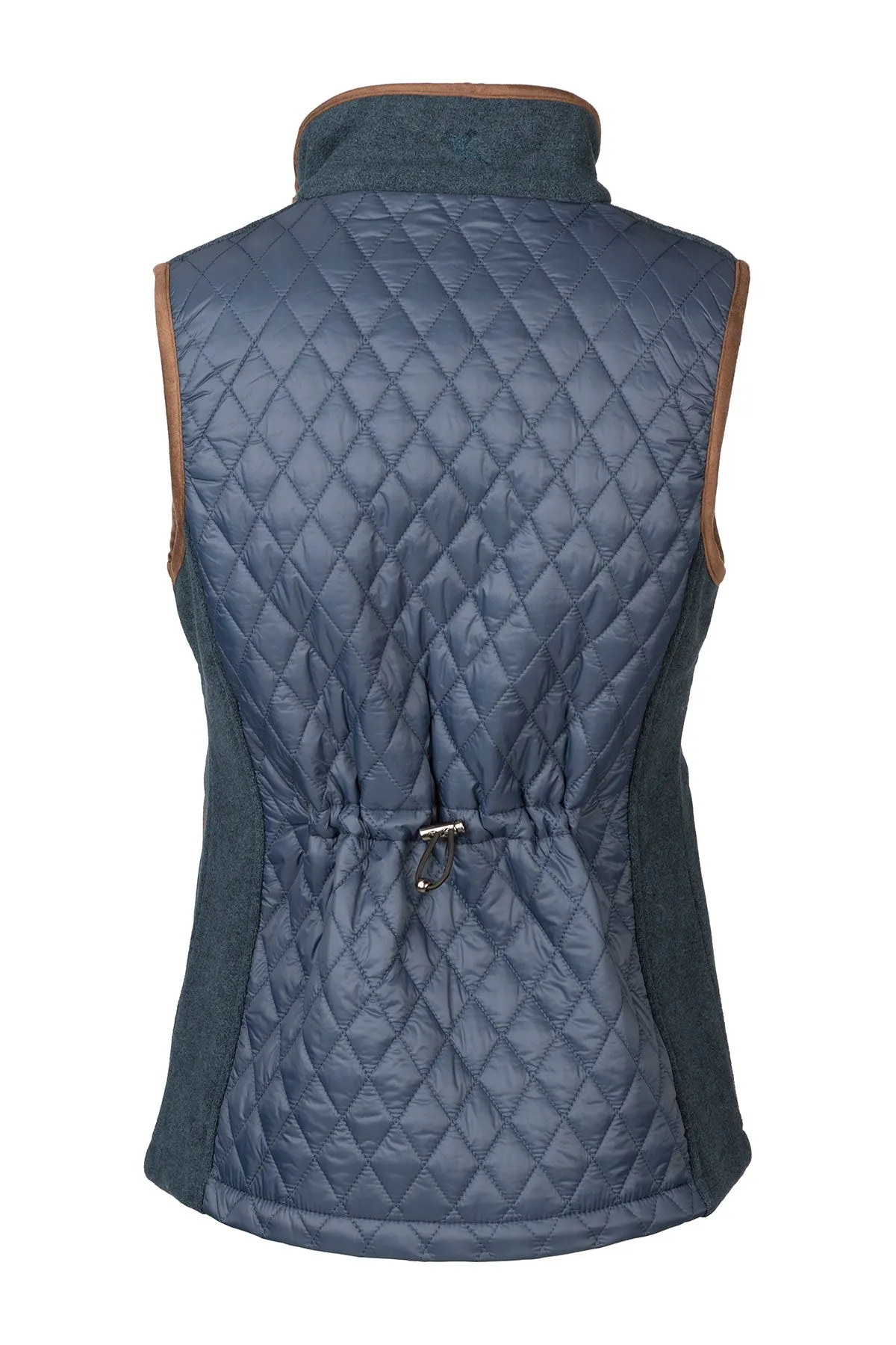 Ladies Diamond Quilted Hybrid Gilet - Huggate