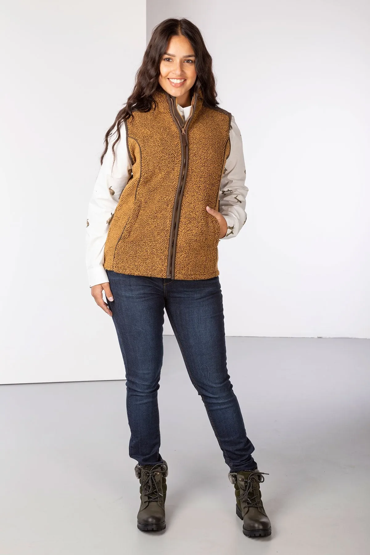 Ladies Fleece Gilet - Kilnsey