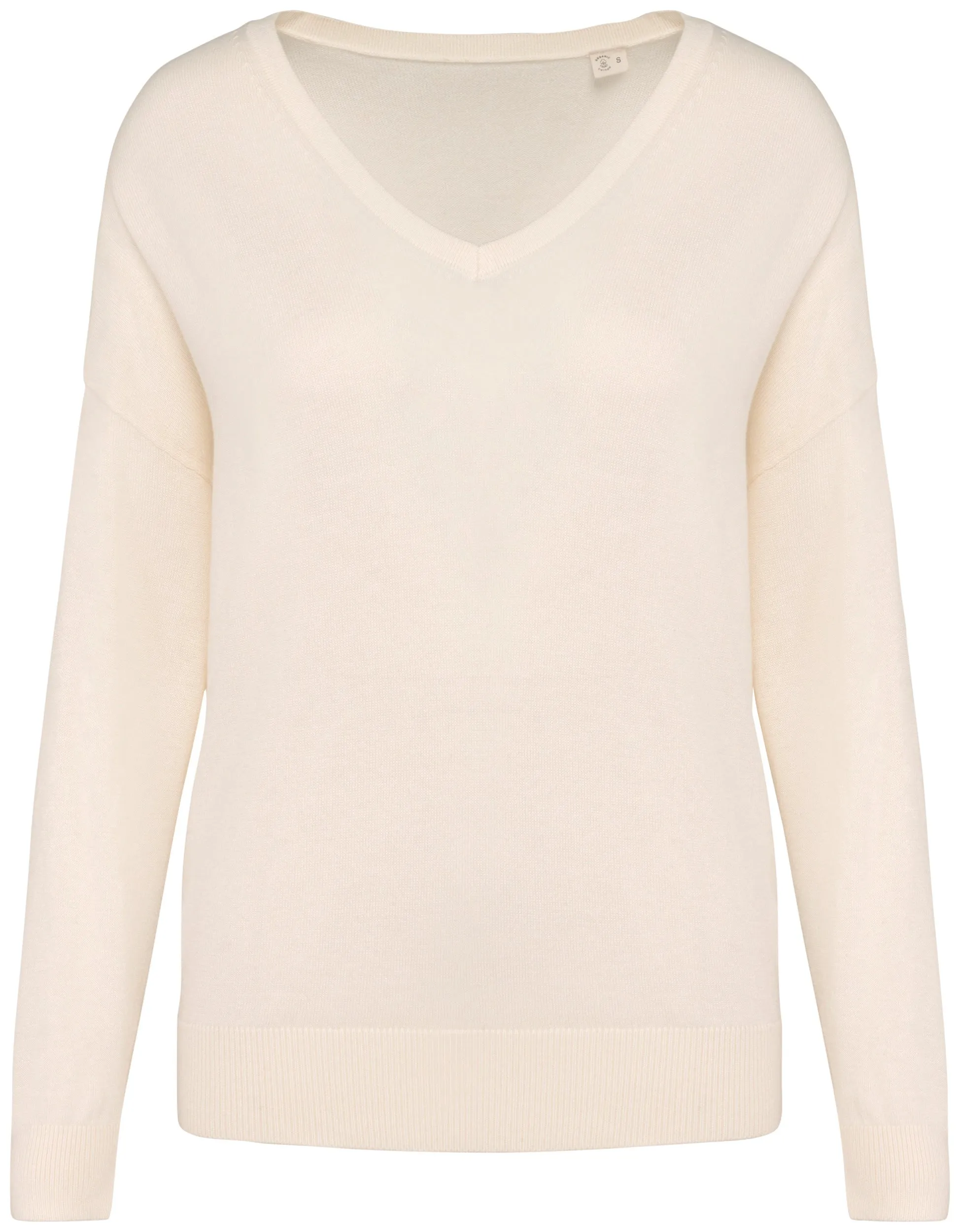 Ladies’  V-neck Jumper With Lyocell Tence - 250 g/m² - NS921